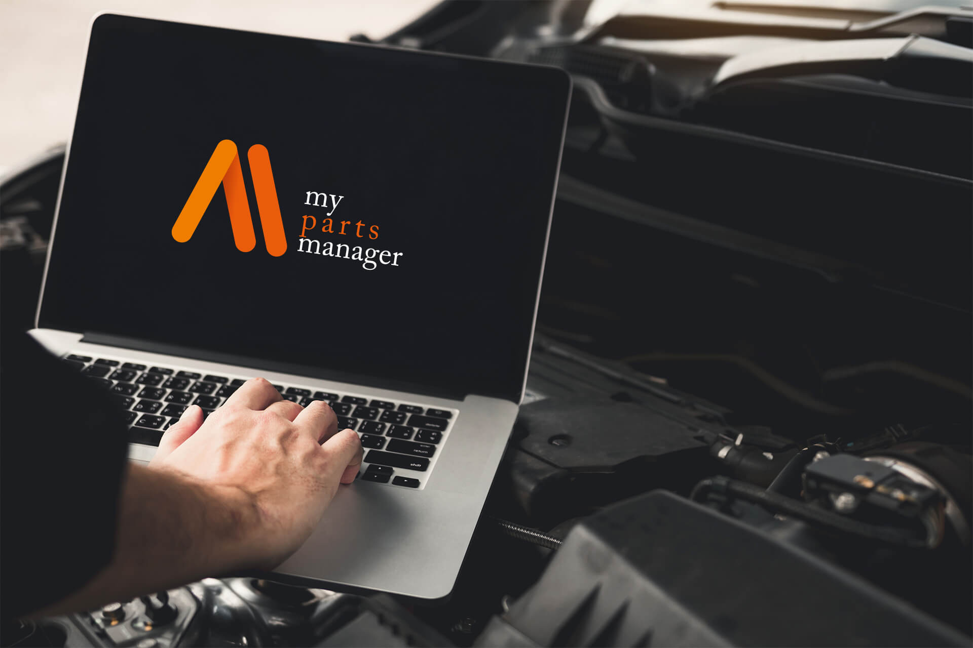 MyPartsManager - Onderdelen vergelijke op laptop